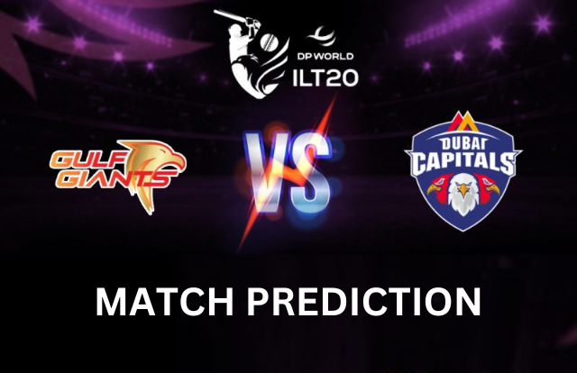 GG vs DC ILT20 2025:Thrilling Match Prediction