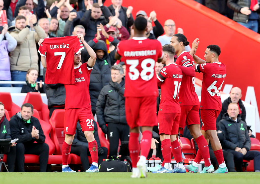 Liverpool vs Nottingham Forest